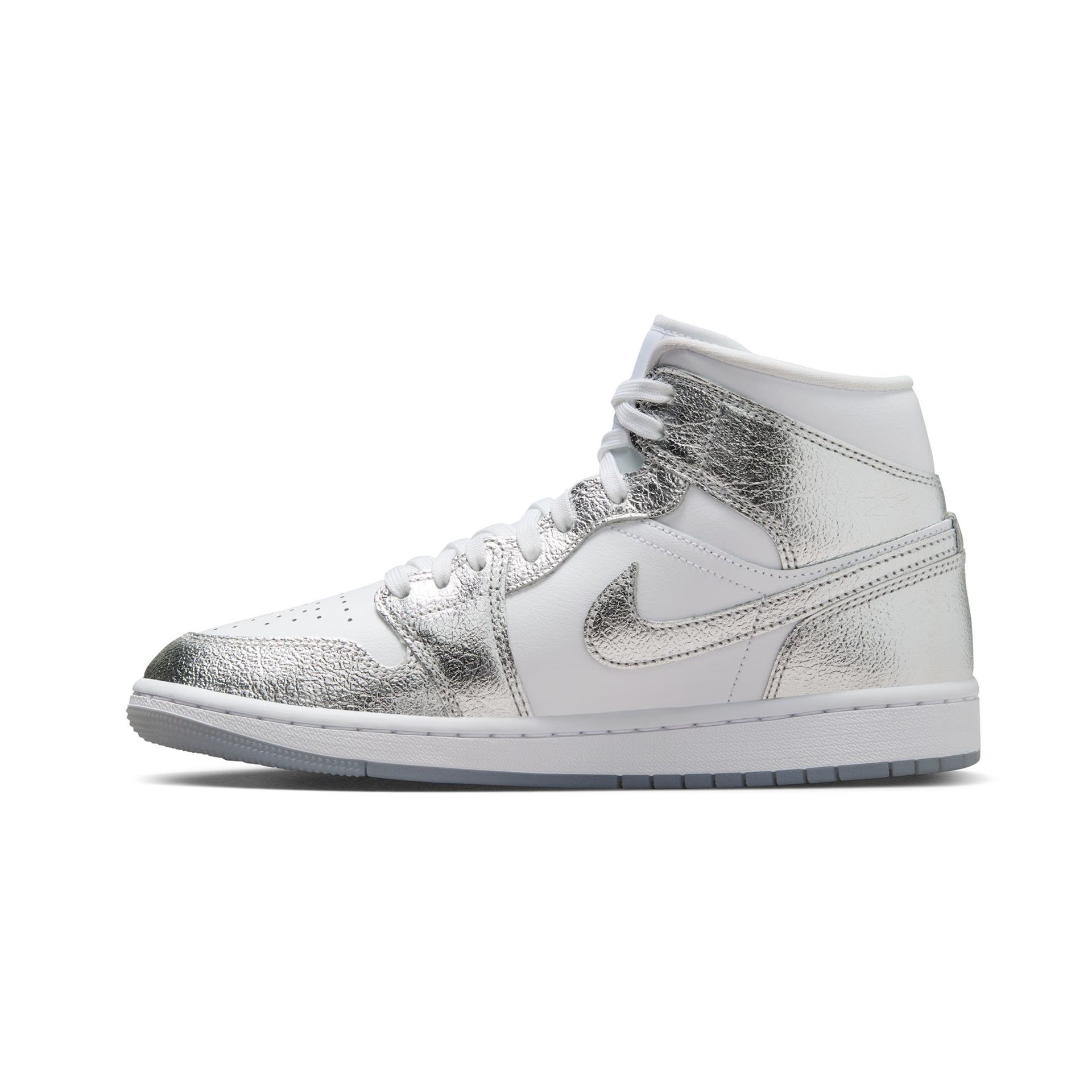 WMNS Air Jordan 1 Mid SE "Crinkled Chrome"