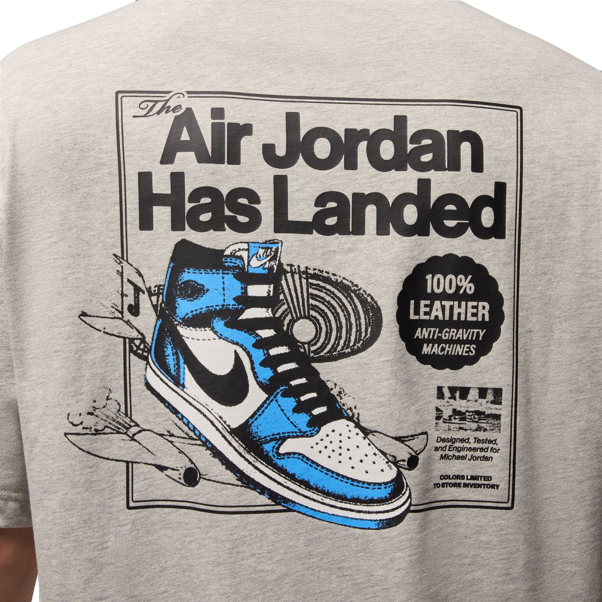AJ1 AD Tee "Grey Heather"