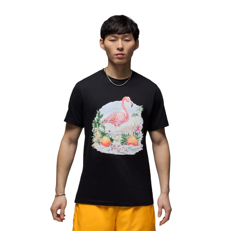 Flight Essential Flamingo Tee "Black"