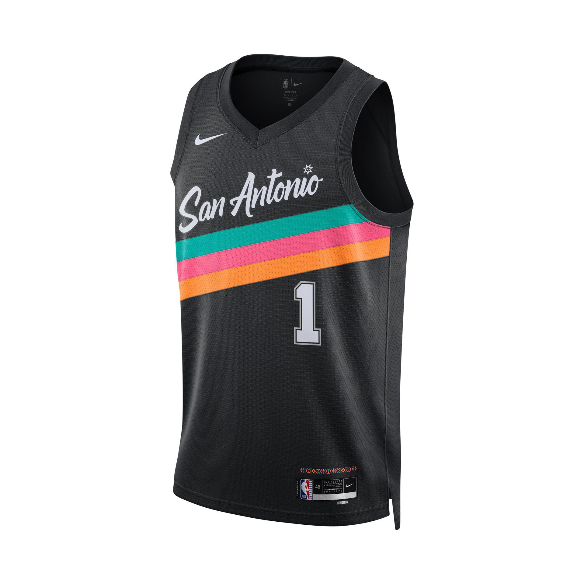 San Antonio Spurs Swingman Jersey CE "Wembanyama"