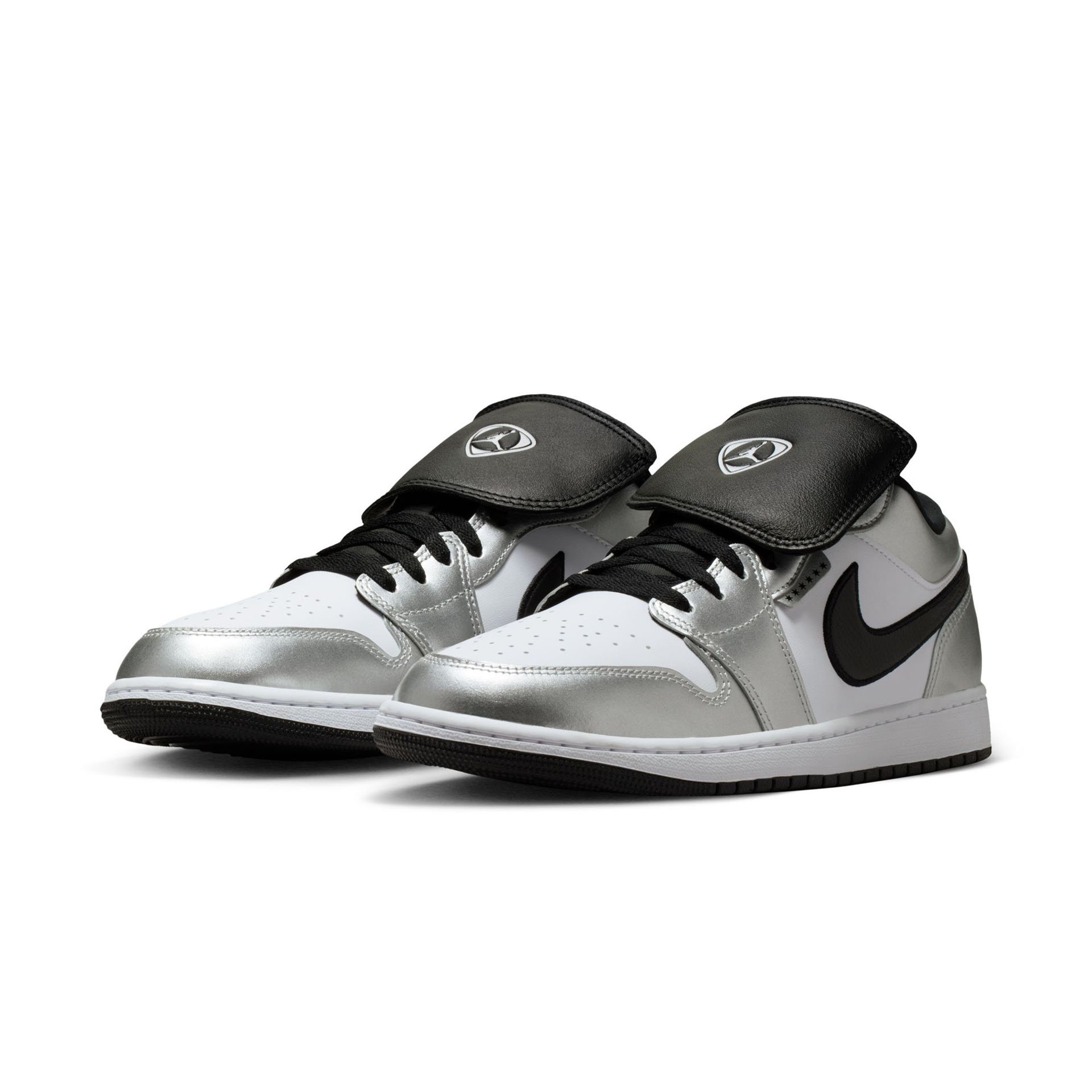Air Jordan 1 Low SE Tiempo "Metallic Silver"
