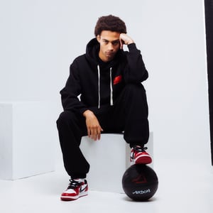 Airdom Court Hoodie "Black"