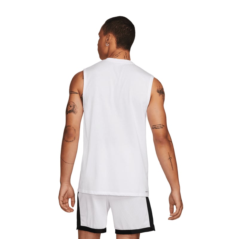 Jumpman Sleeveless Top "White" 2