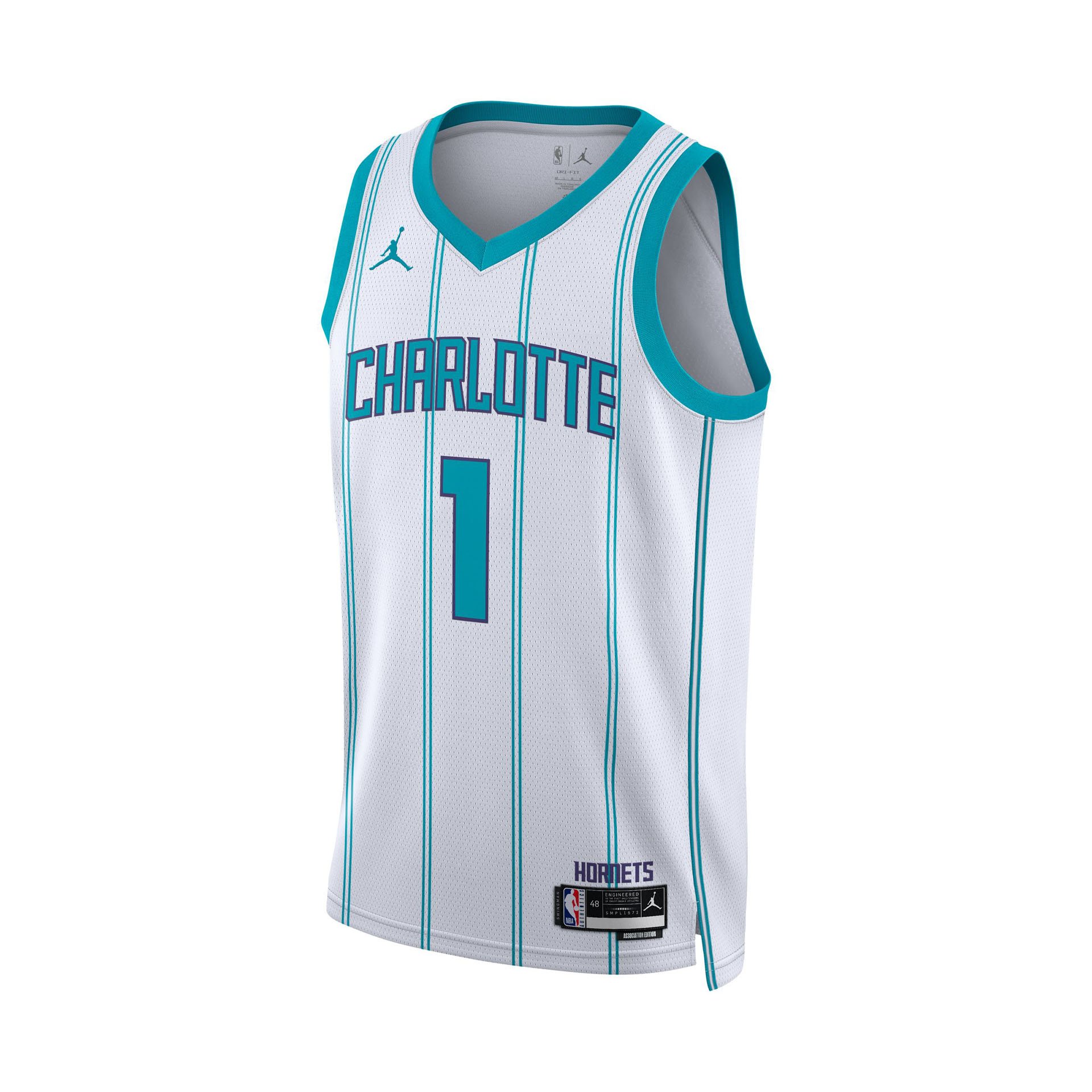 Charlotte Hornets Association Swingman Jersey "Ball"