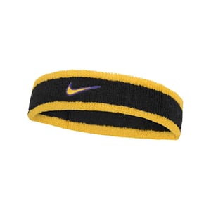 Swoosh Headband "Black Amarillo"