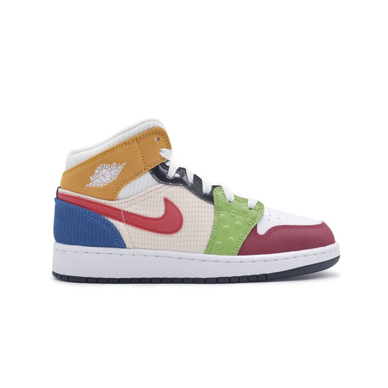 Air Jordan 1 Mid "Patchwork" GS
