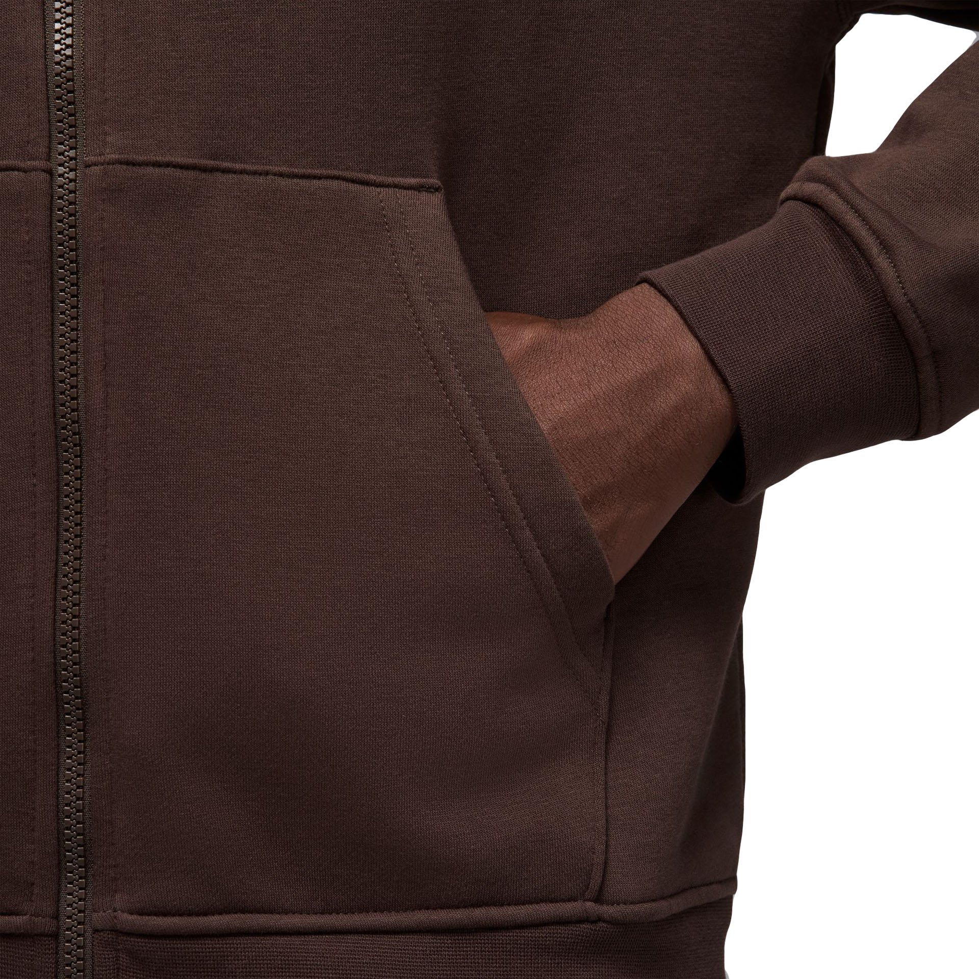 Brooklyn Fleece FZ Hoodie "Baroque Brown"