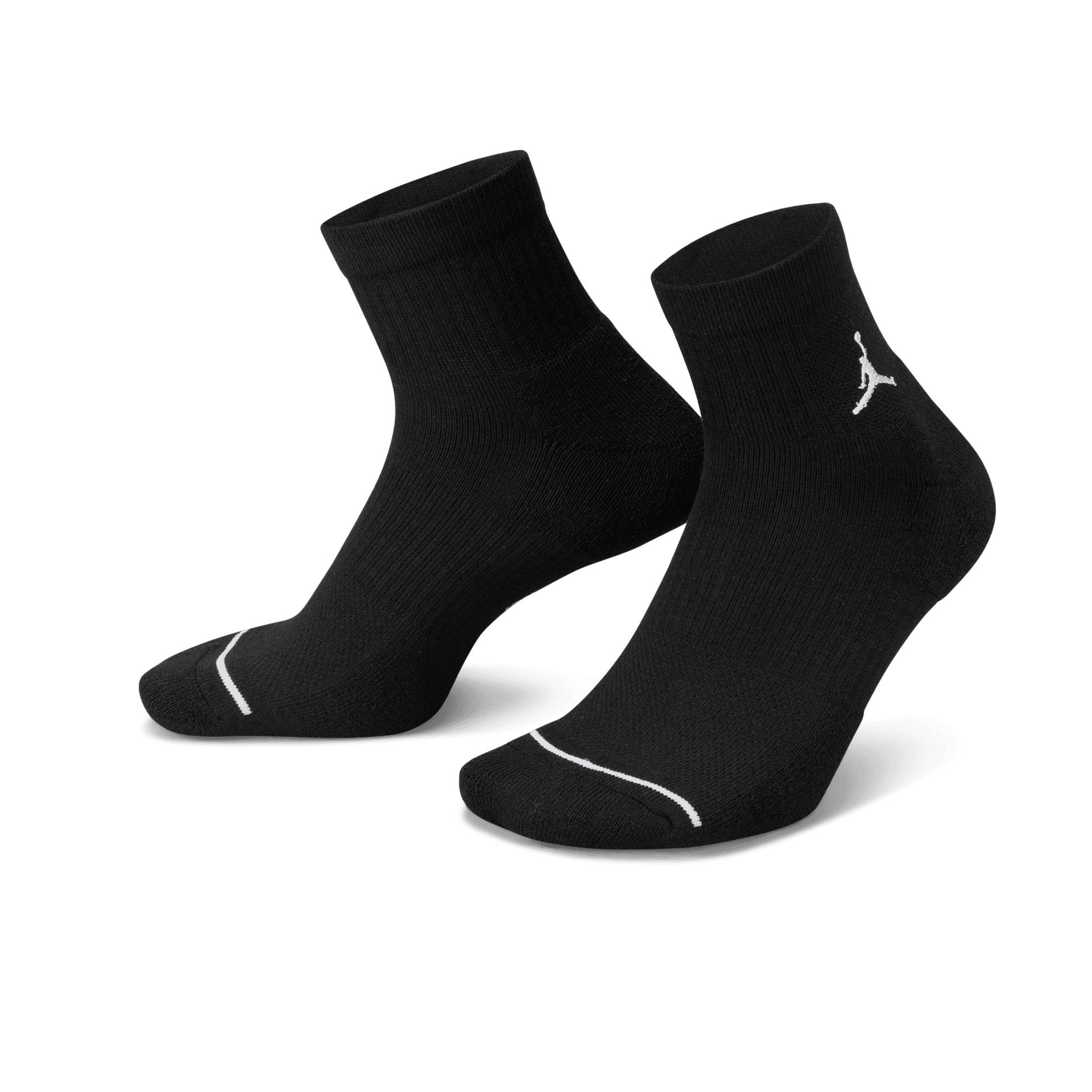 Jumpman Ankle Socks 3Pack "Black"