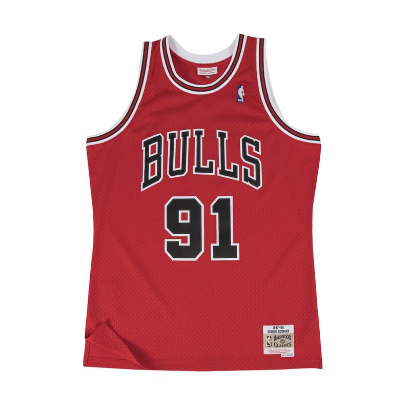 Chicago Bulls 1997-98 Away Swingman Jersey "Rodman"