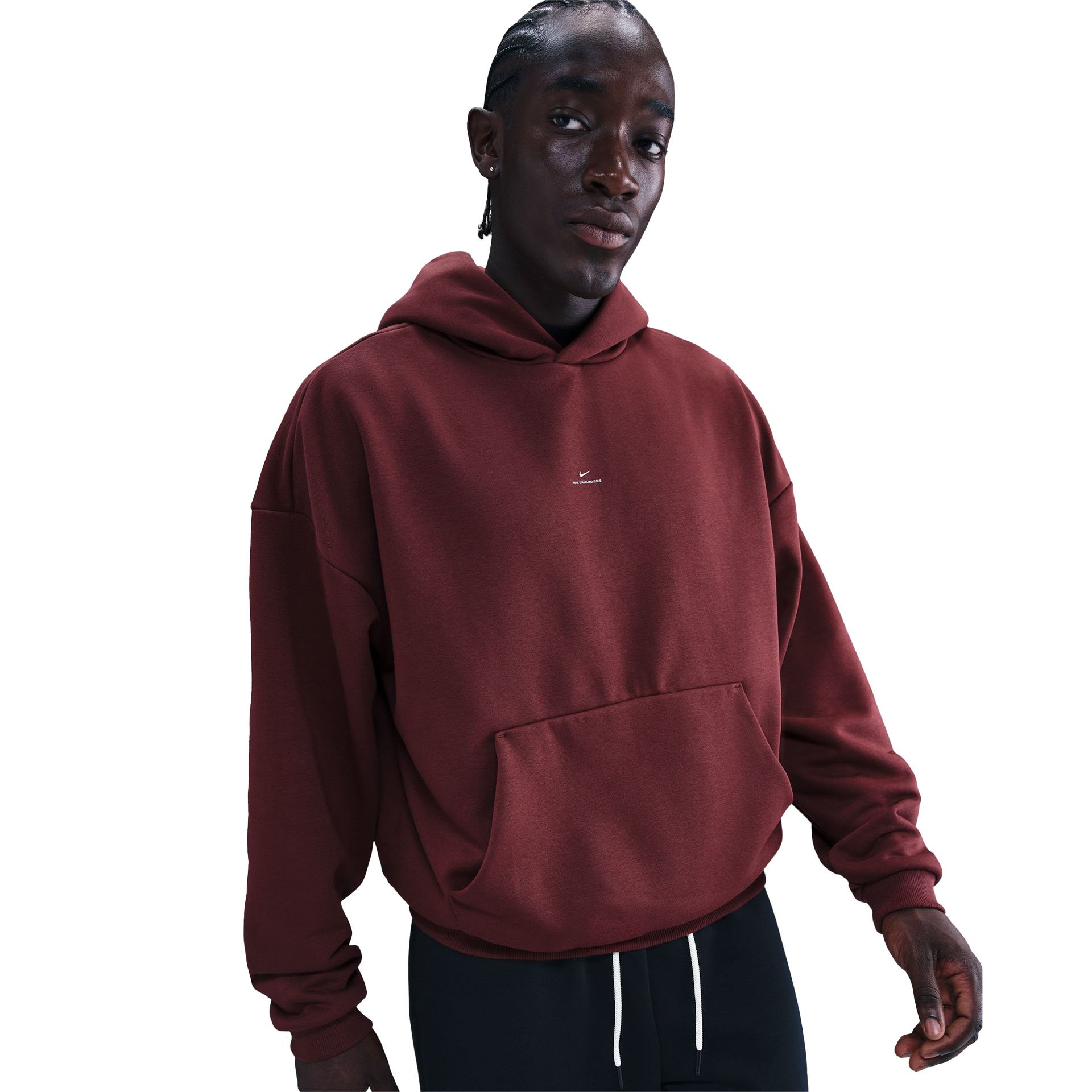 Standard Issue Brush PO Hoodie "Dark Team Red"