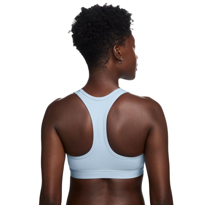 Swoosh Med Sport Bra "Light Armory Blue" 2