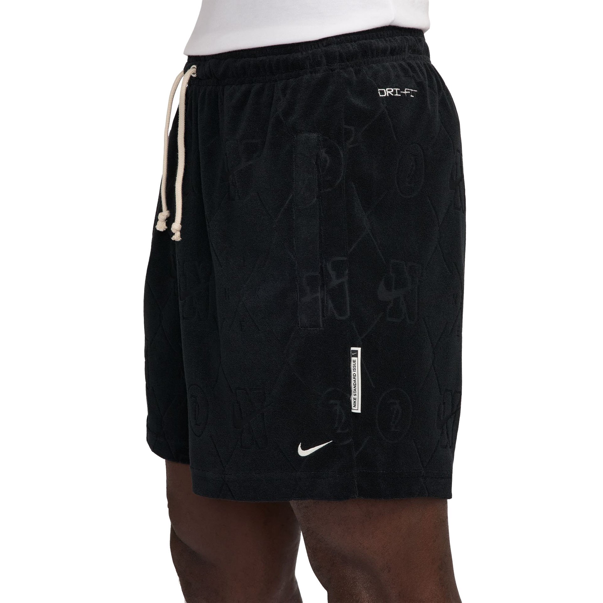 Standard Issue 6in Fleece Short "Black"