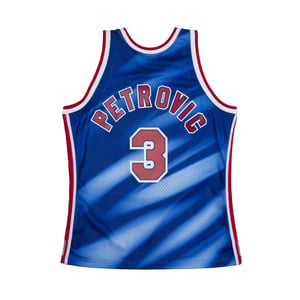 New Jersey Nets 1990-91 Swingman Jersey "Petrovic"