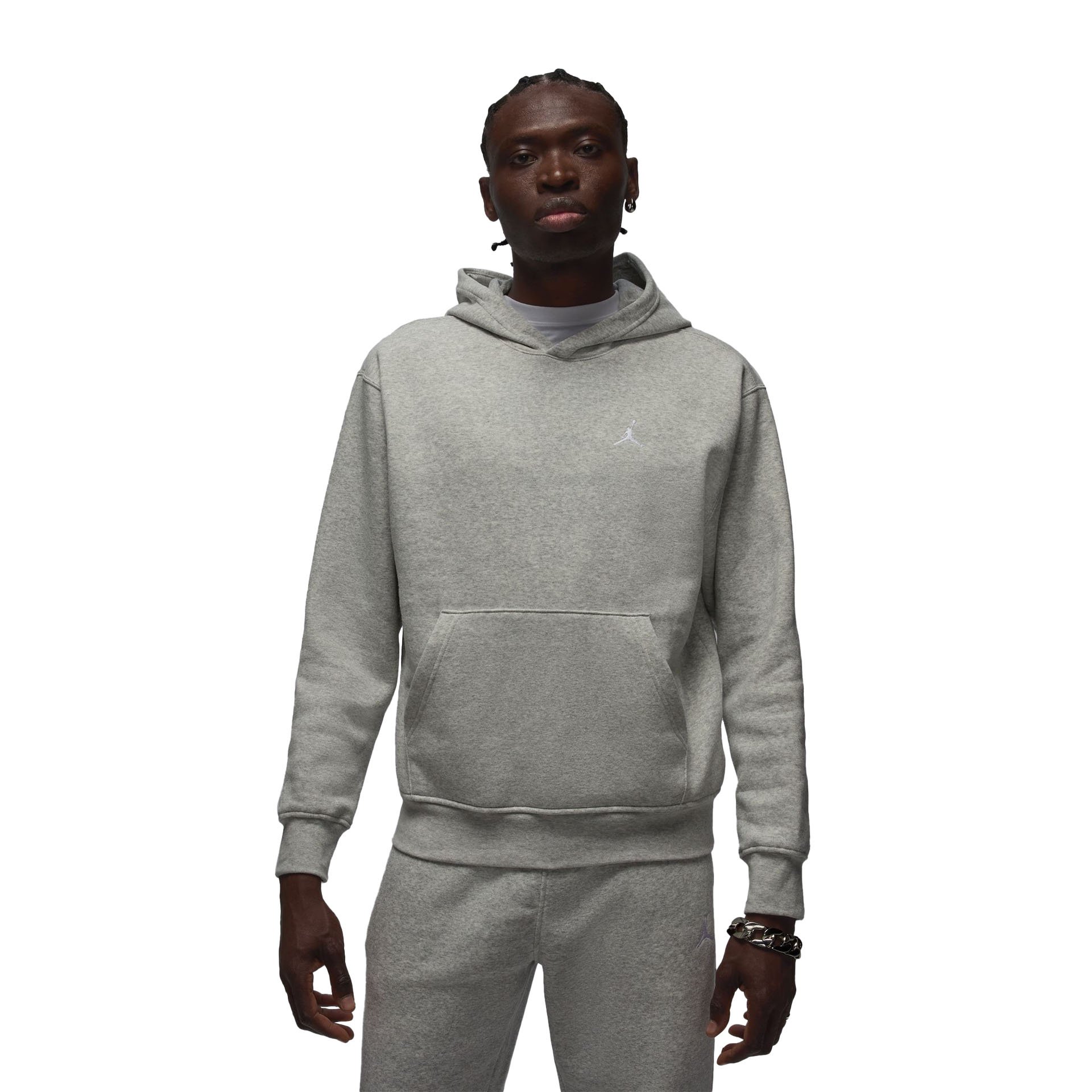 Brooklyn Fleece PO Hoodie "Grey Heather"