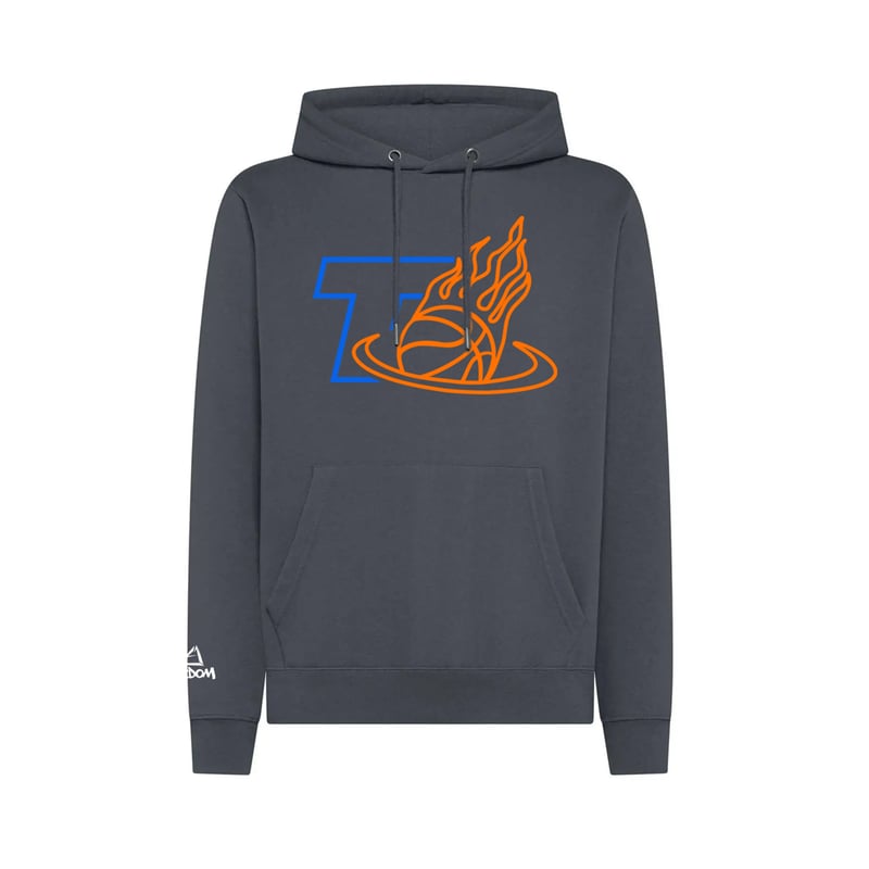 Tobia Outline Hoodie "Dark Grey"