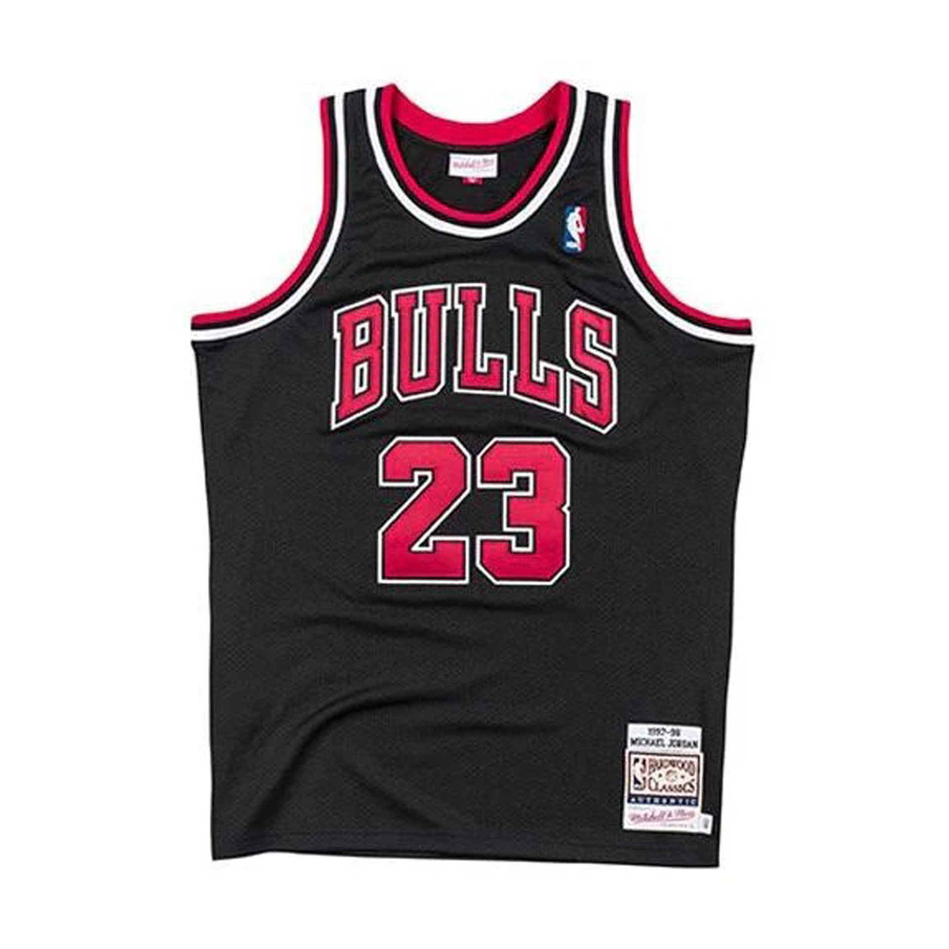 Chicago Bulls 1997-98 Alternate Authentic Jersey "Jordan"