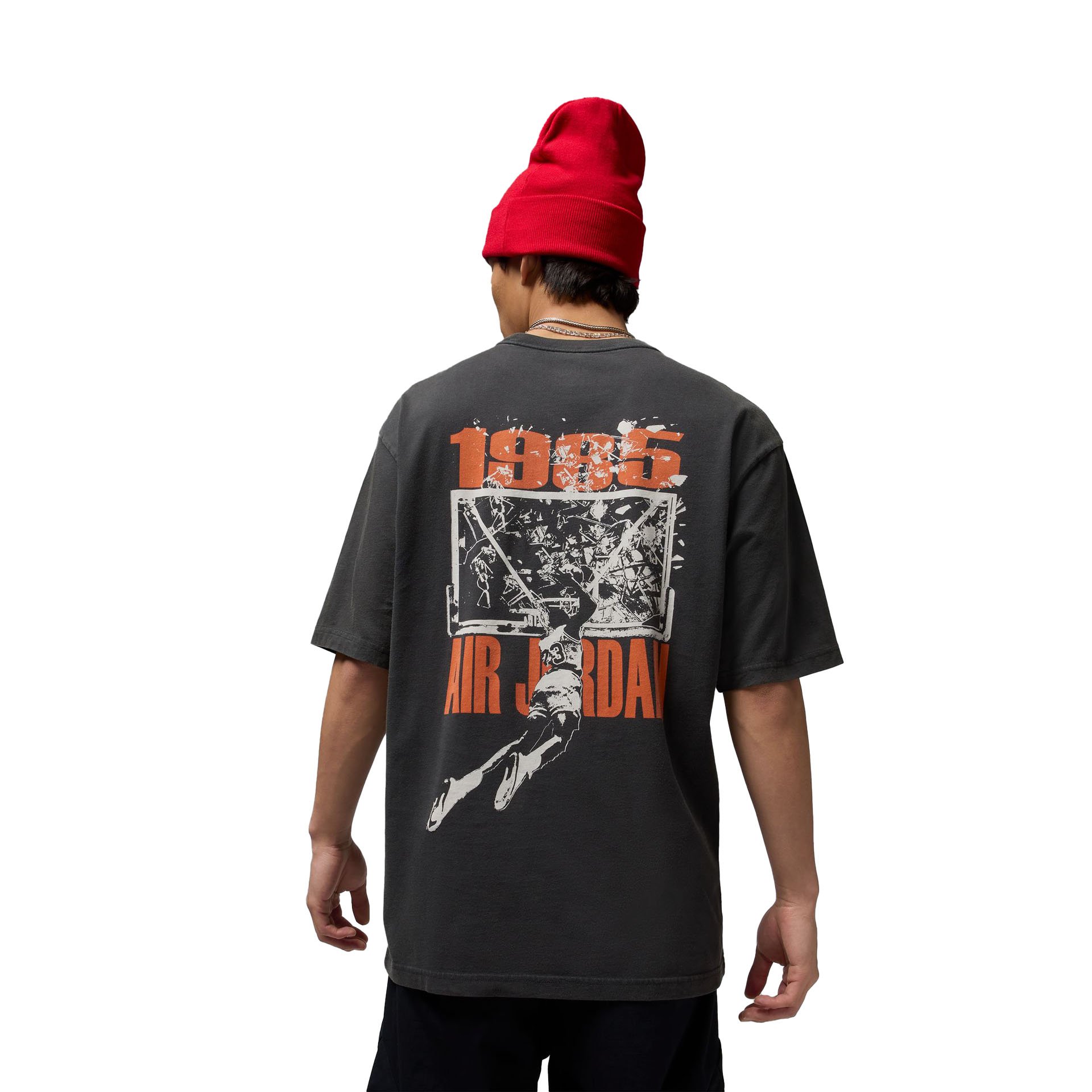 Shattered Backboard OVSZ GFX Tee "Off Noir"