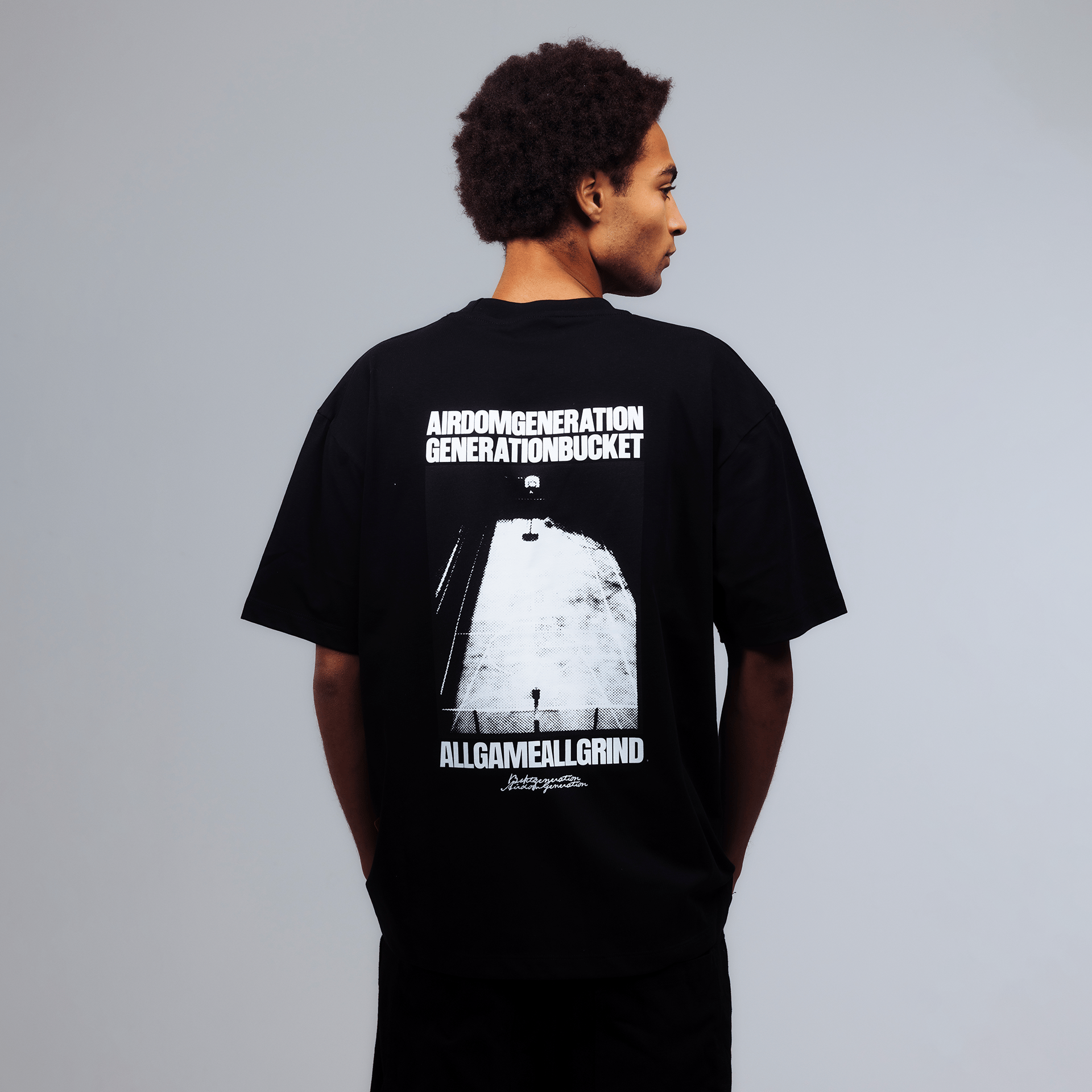 Airdom Court Tee "Black"