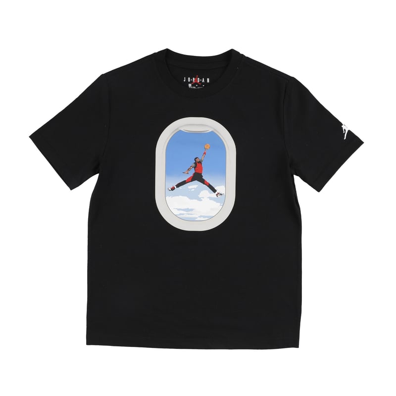 Plane Window Tee "Black" Kids