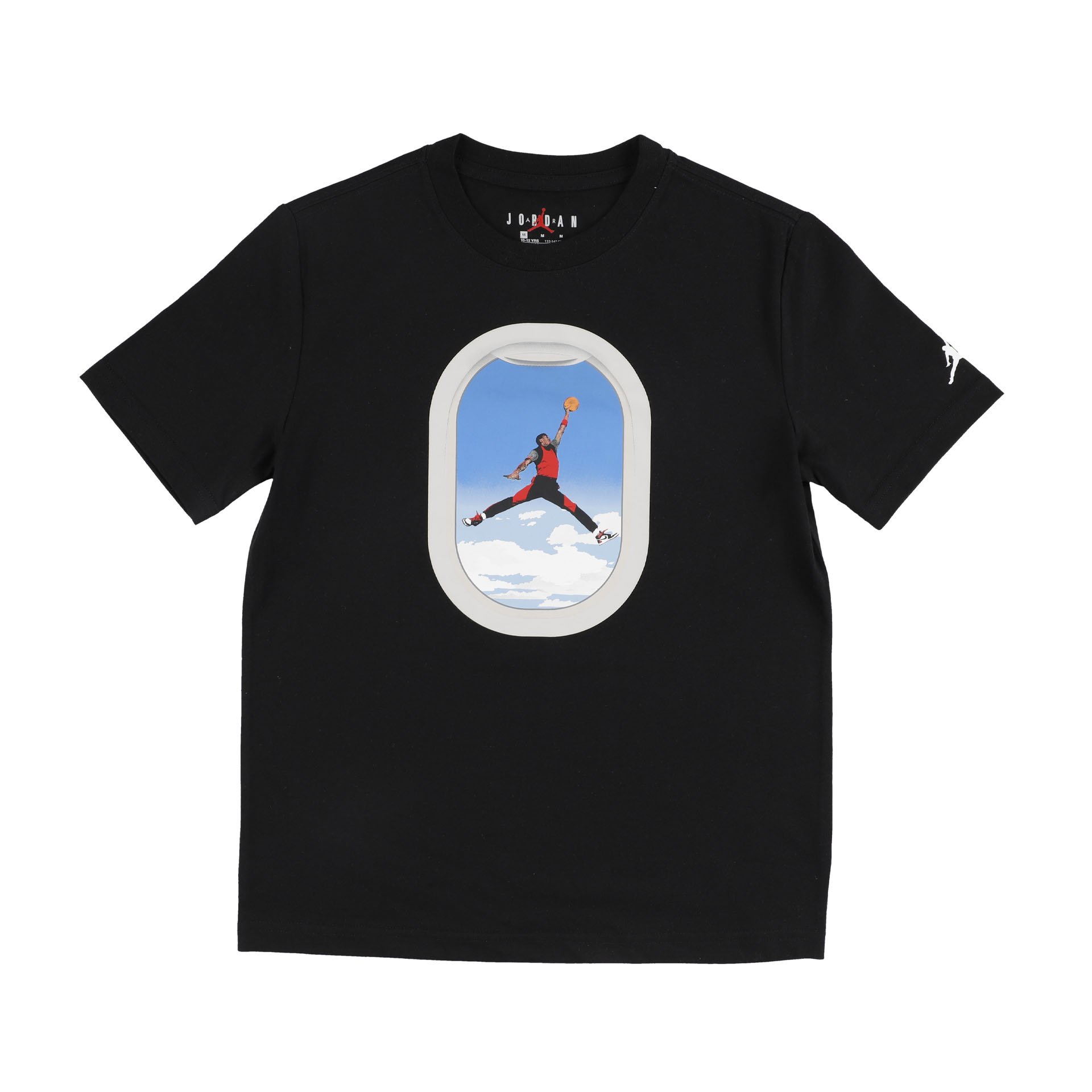 Plane Window Tee "Black" Kids