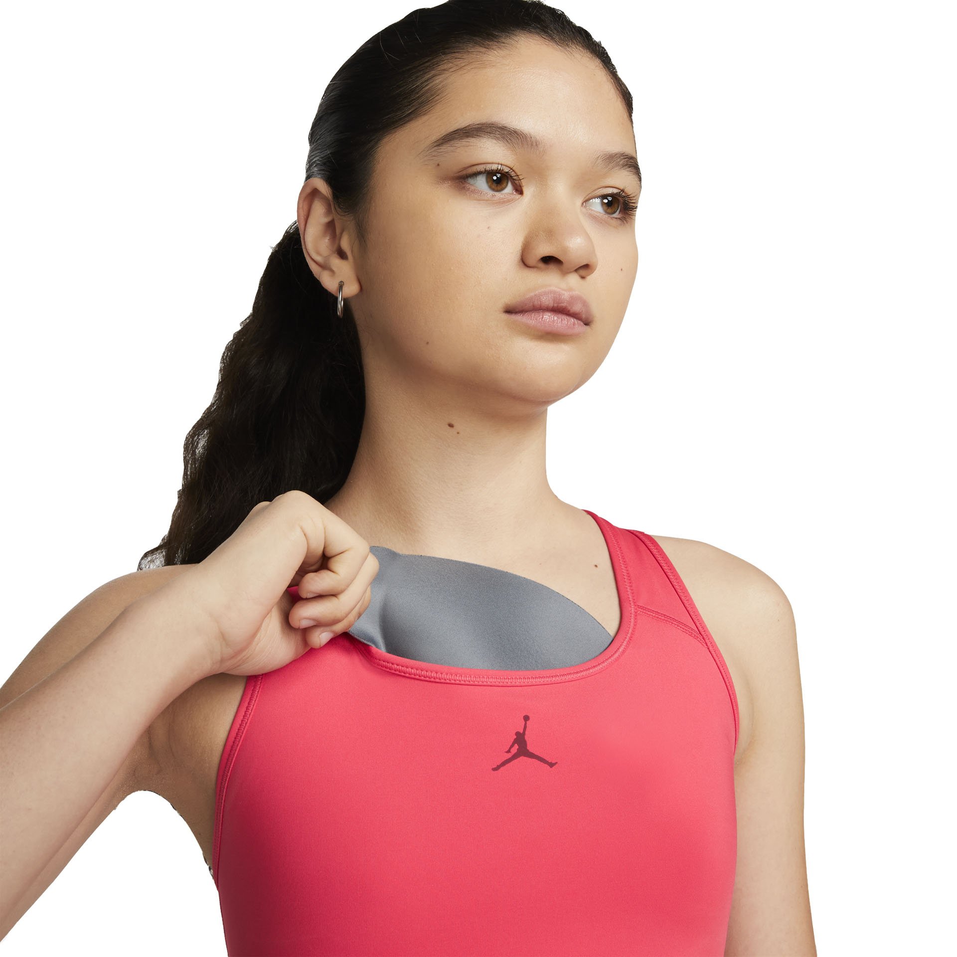 WMNS Jumpman Bra "Fusion Red"