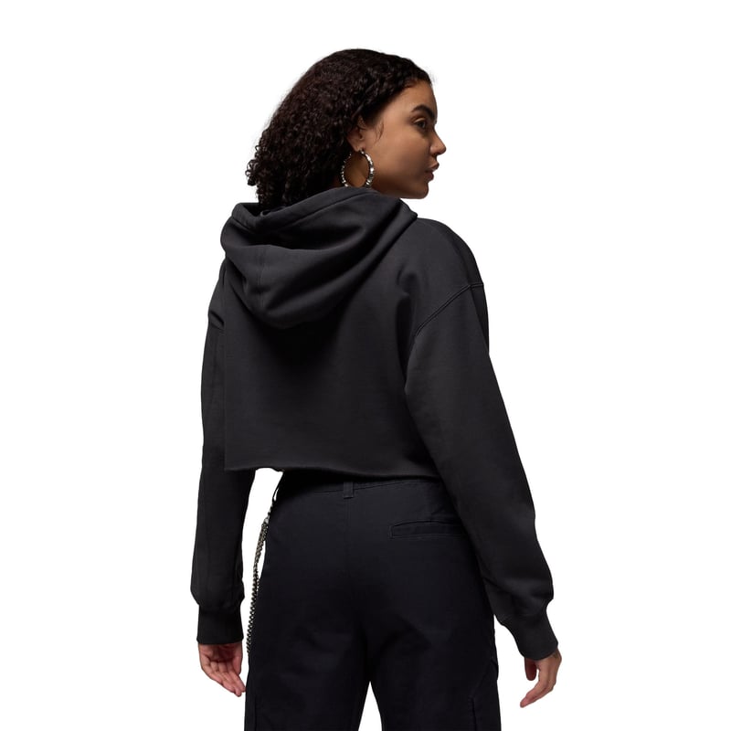WMNS Flight Fleece PO GFX 40 Hoodie "Off Noir" 2