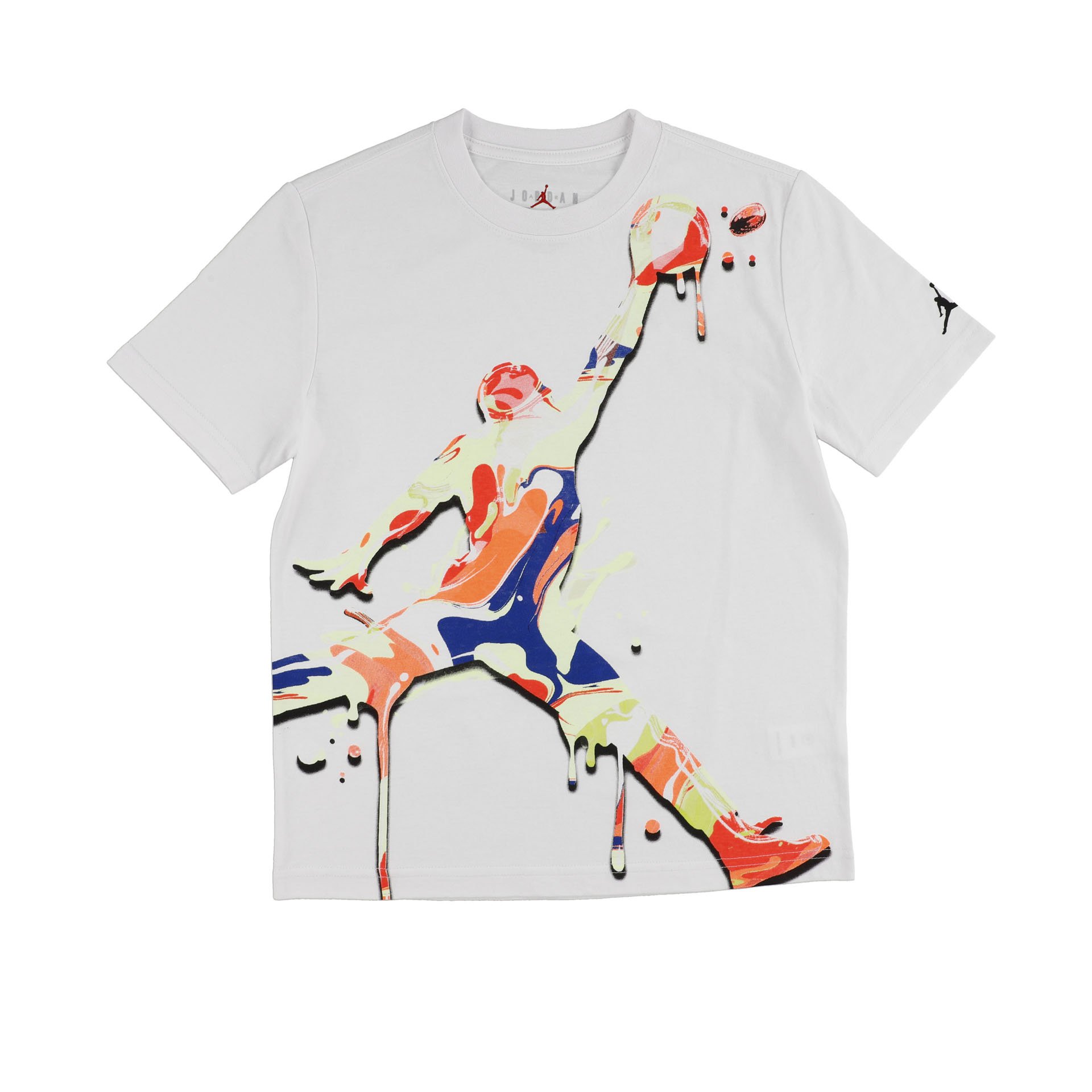 Splash Paint Spill Tee "White" Kids