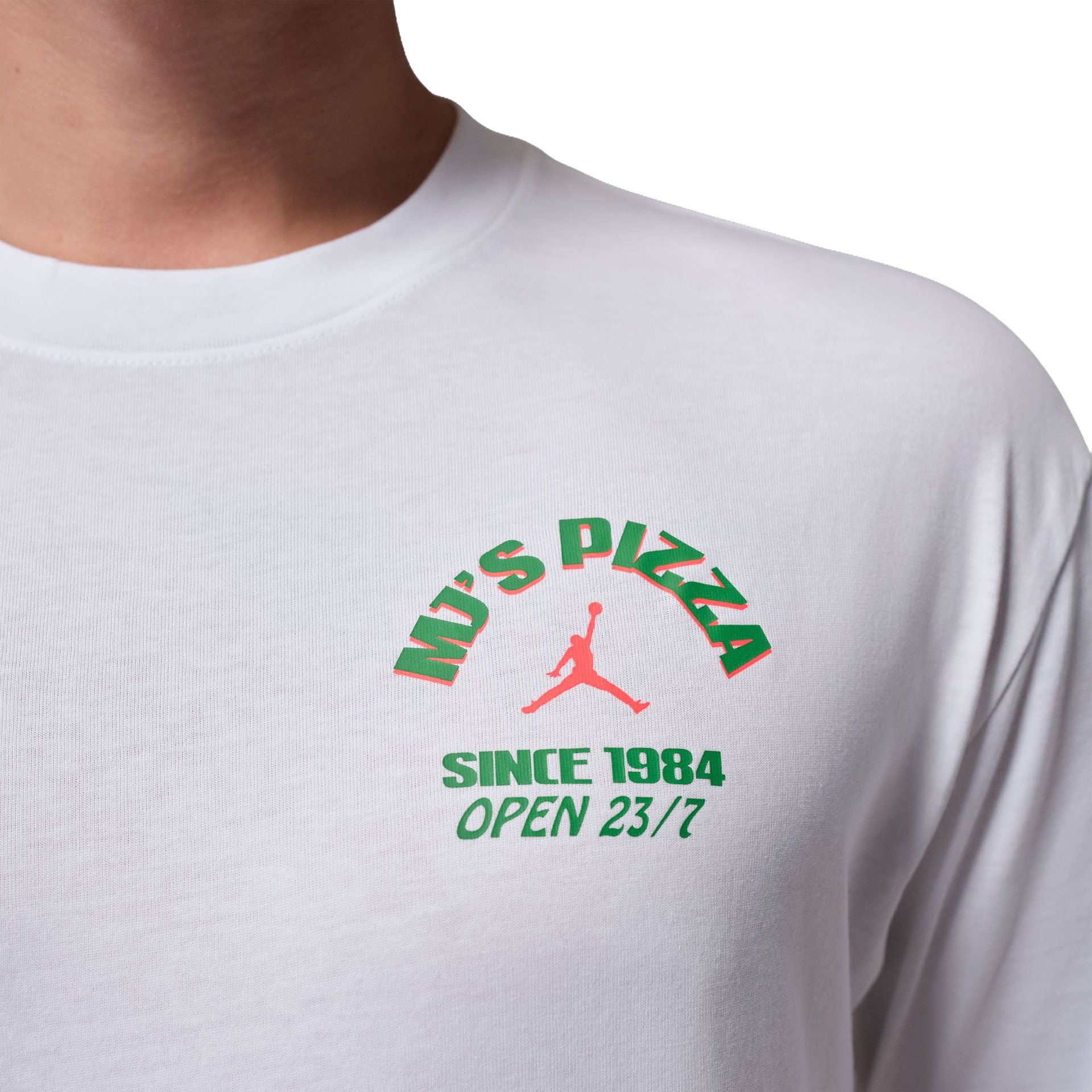 Pizza GFX Tee "White"