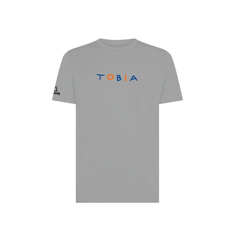 Tobia Outline Tee "Zinc"