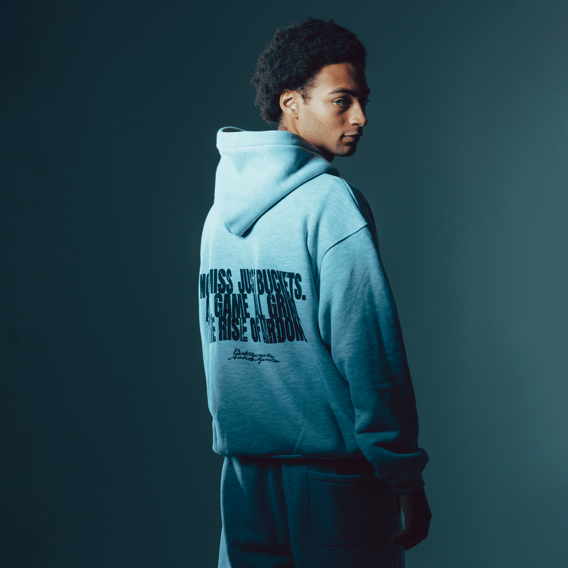 Airdom Buckets Hoodie "Grey"