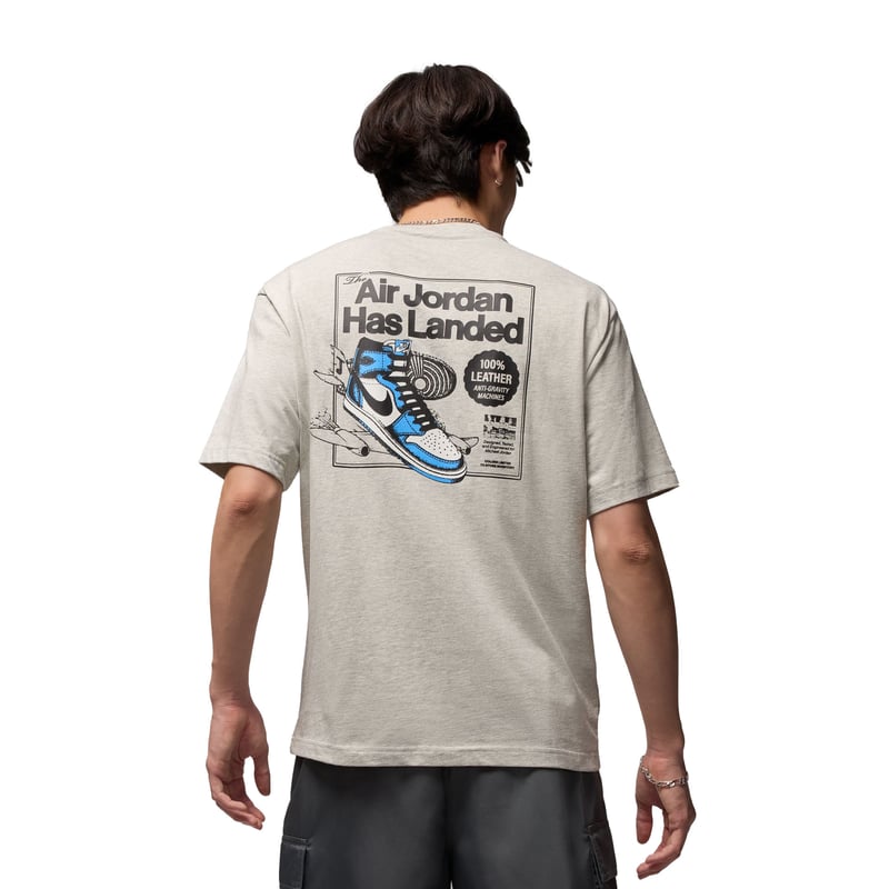 AJ1 AD Tee "Grey Heather" 2