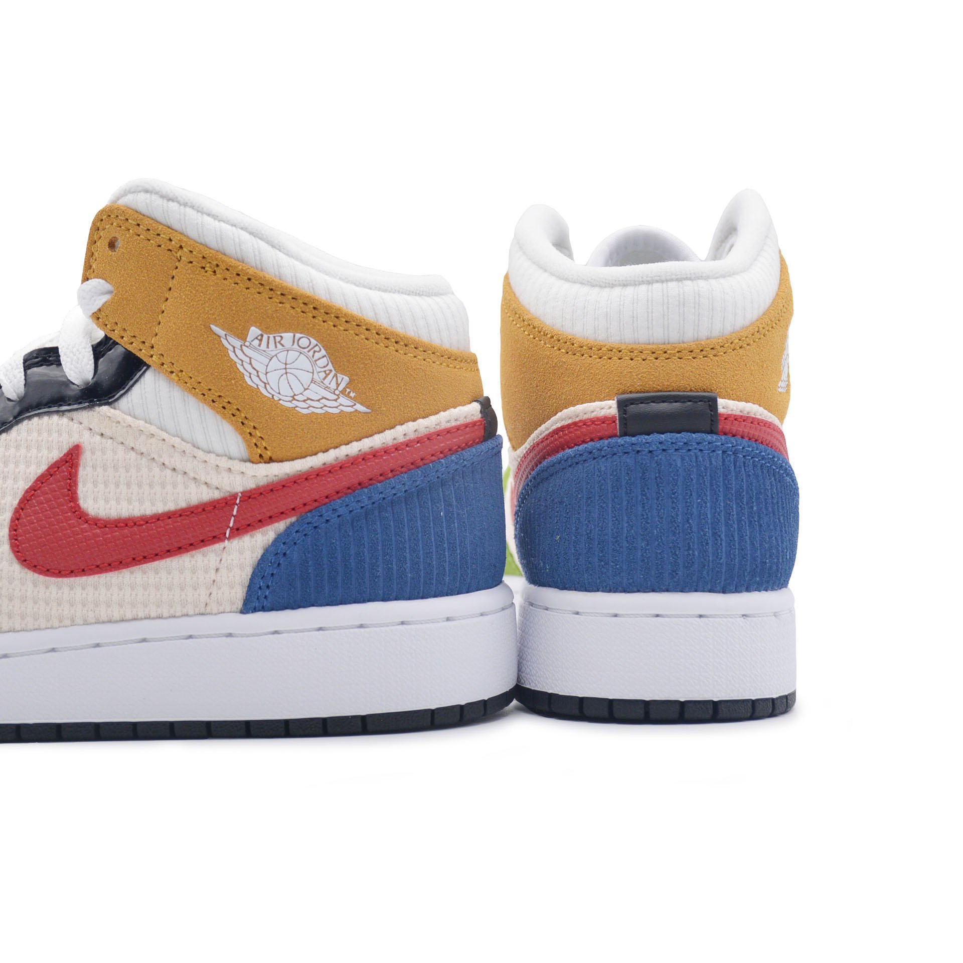 Air Jordan 1 Mid "Patchwork" GS