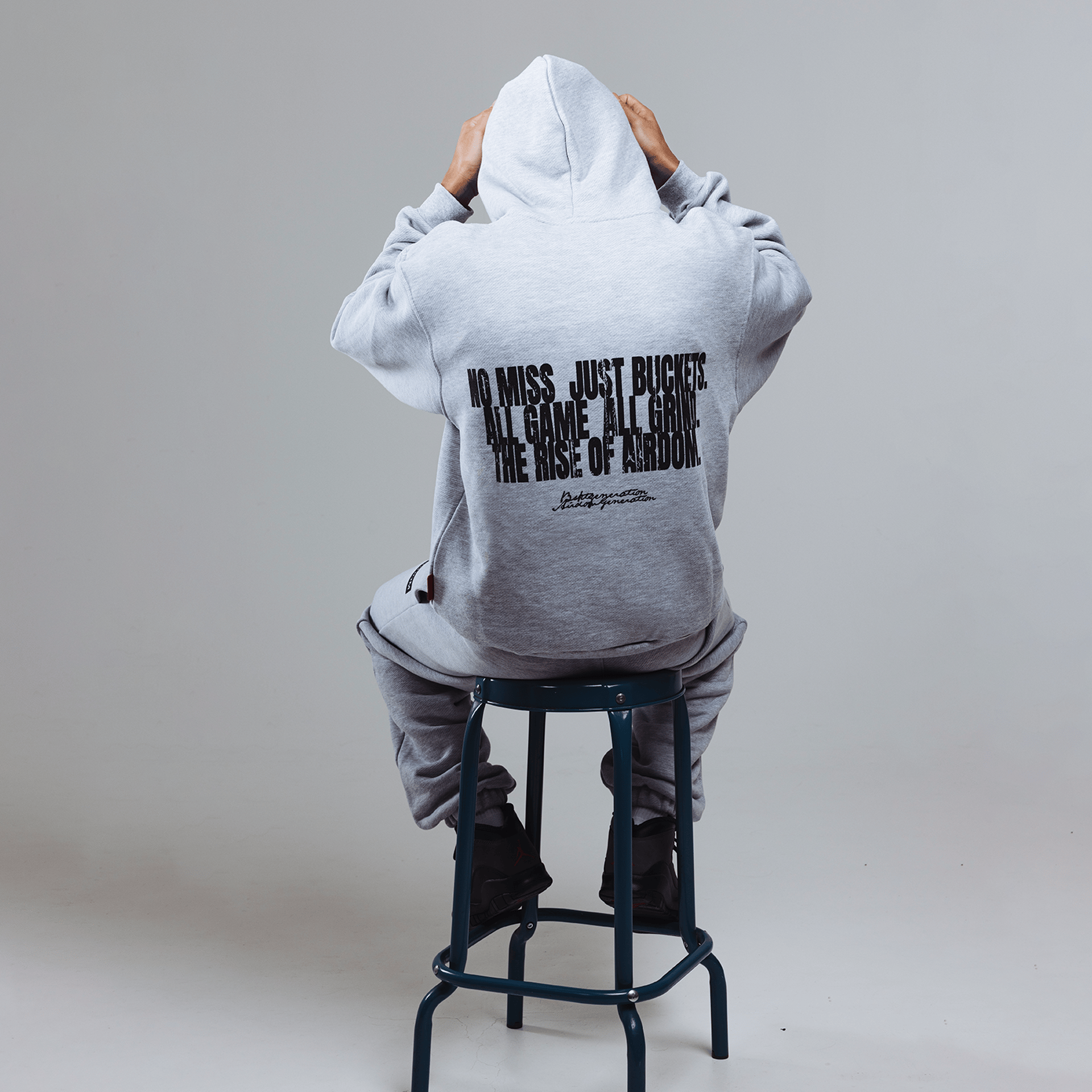 Airdom Buckets Hoodie "Grey"