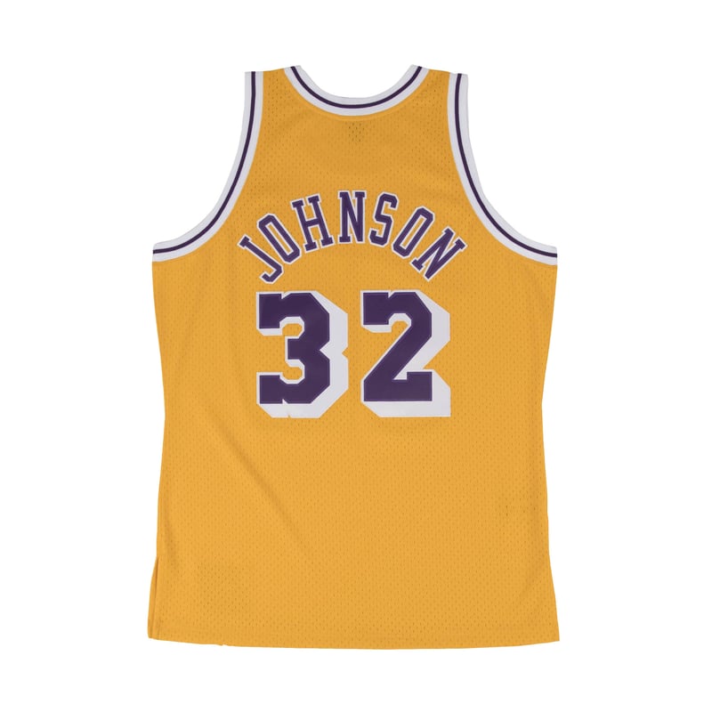 Los Angeles Lakers 1984-85 Away Swingman Jersey "Johnson" 2