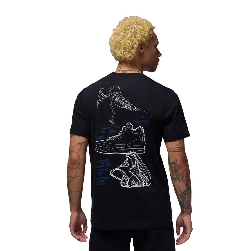 AJ3 Rare Air Tee "Black" 2