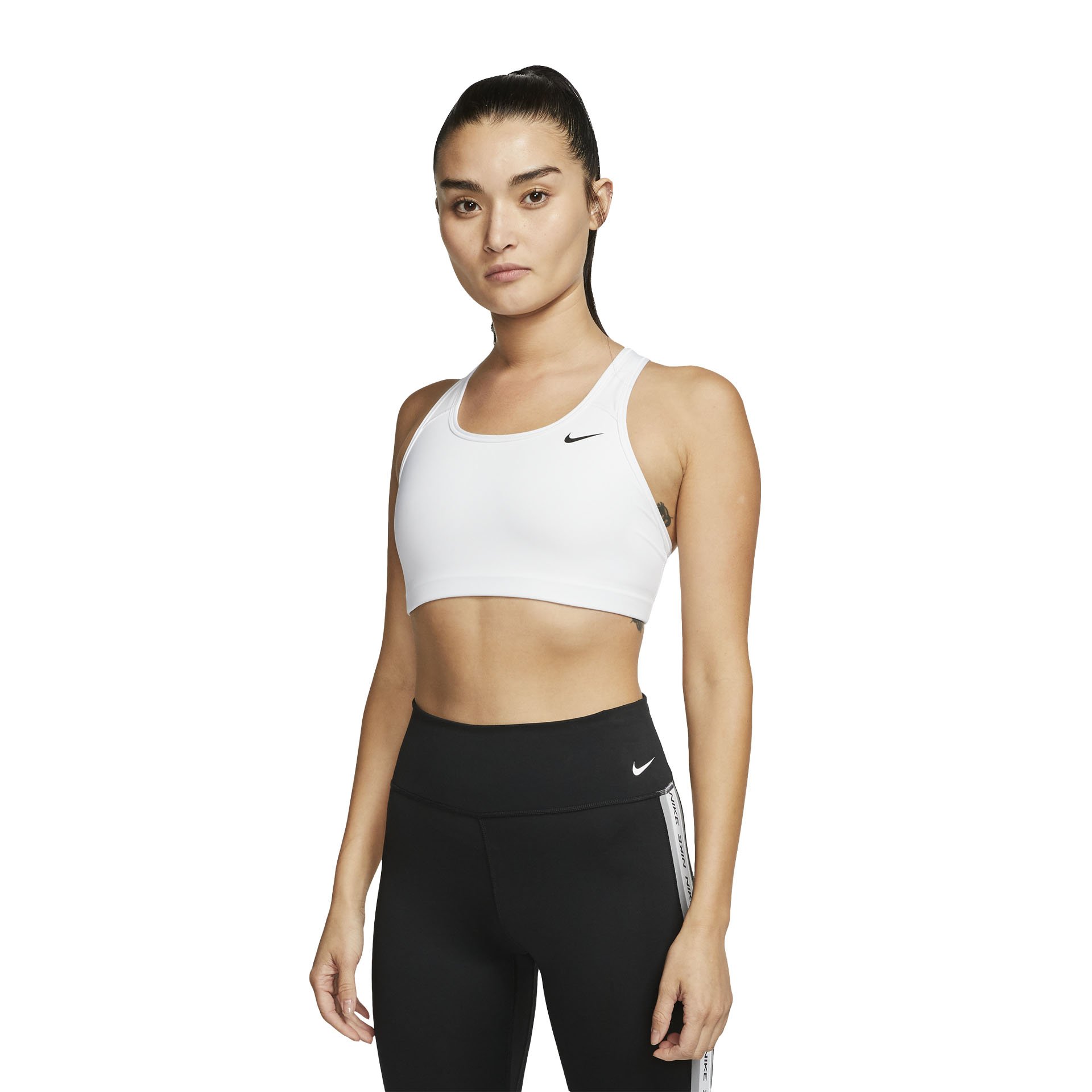 Swoosh Bra "White"