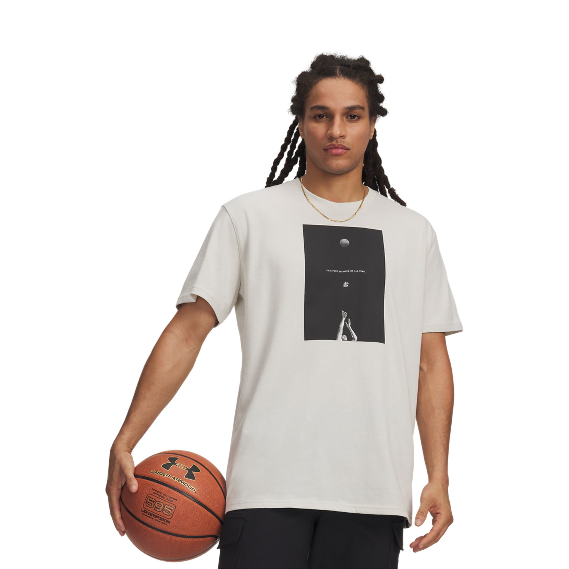 Curry Greatest Shooter Tee "White"