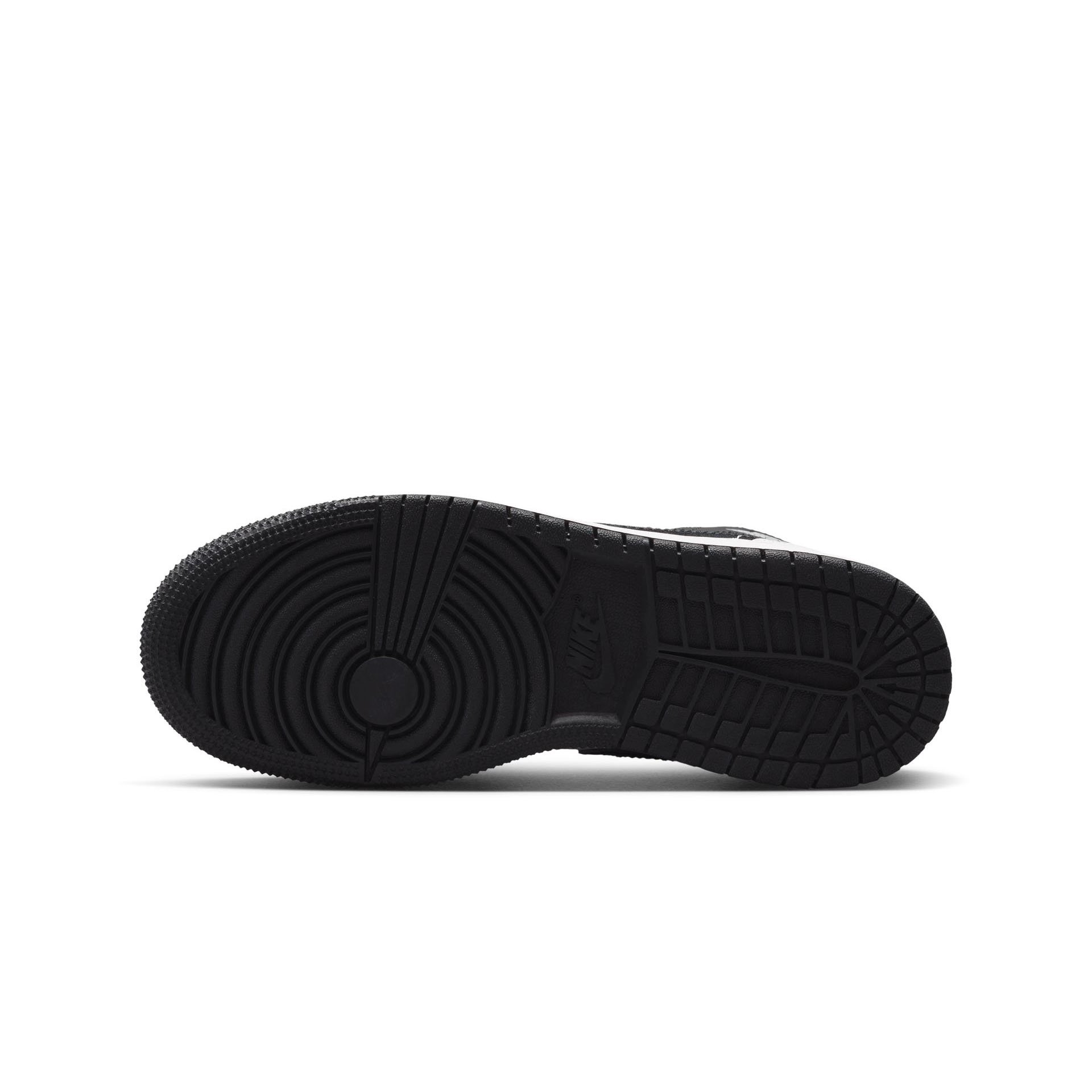 Air Jordan 1 Mid "White Black" GS