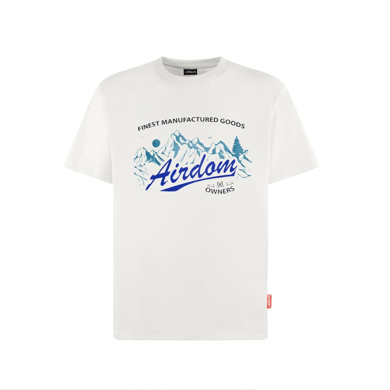 Airdom Mountains Owners Tee "White"