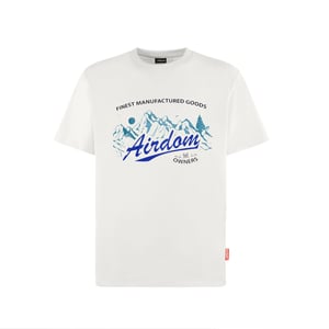 Airdom Mountains Owners Tee "White"