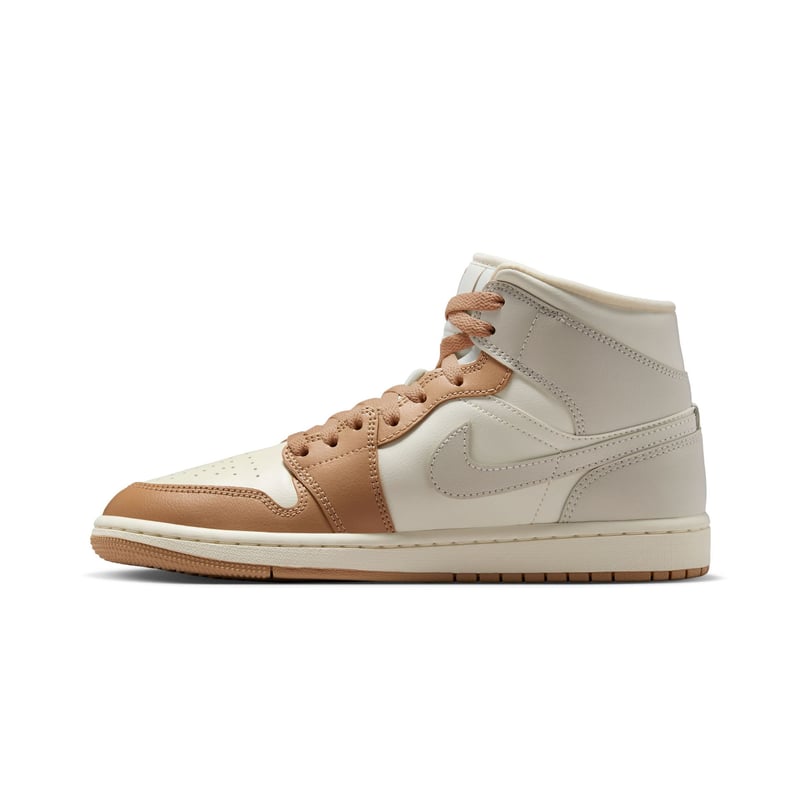 WMNS Air Jordan 1 Mid "Tan Toe" 2