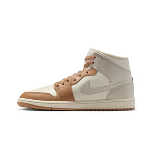 WMNS Air Jordan 1 Mid "Tan Toe"