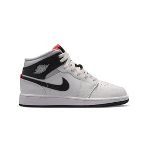 Air Jordan 1 Mid "White Black" GS