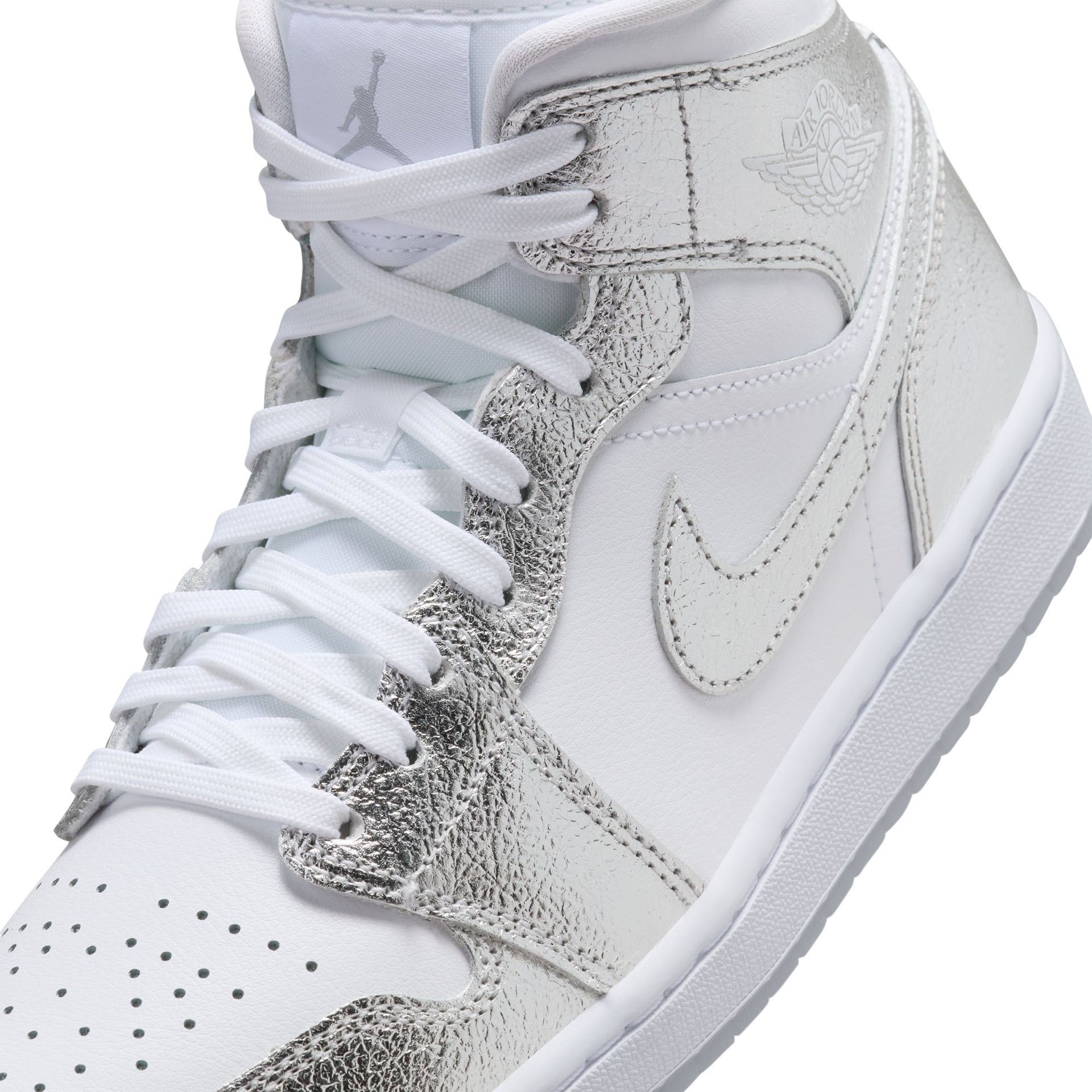 WMNS Air Jordan 1 Mid SE "Crinkled Chrome"