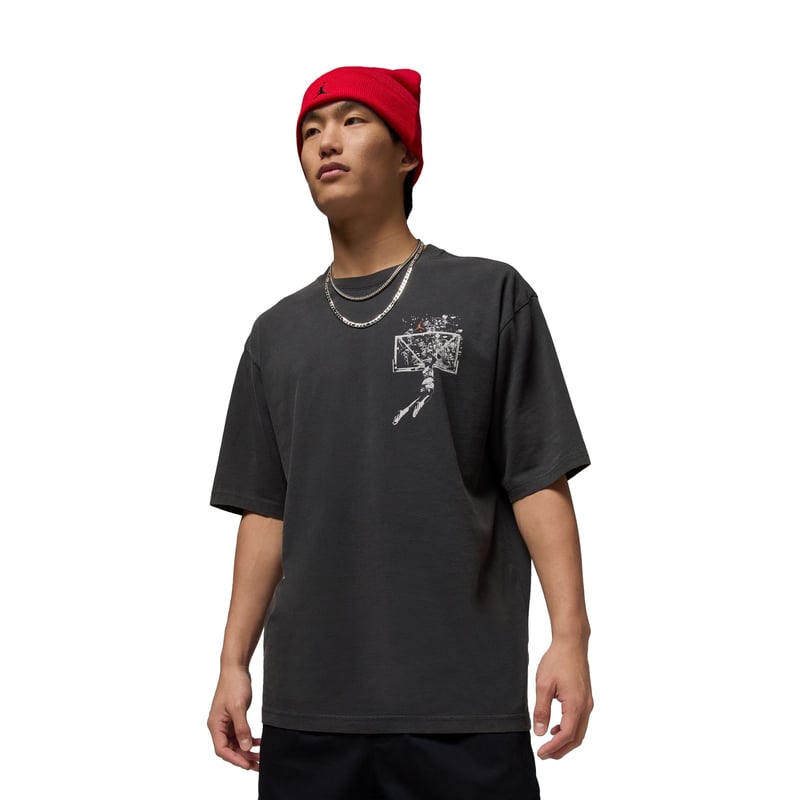 Shattered Backboard OVSZ GFX Tee "Off Noir"