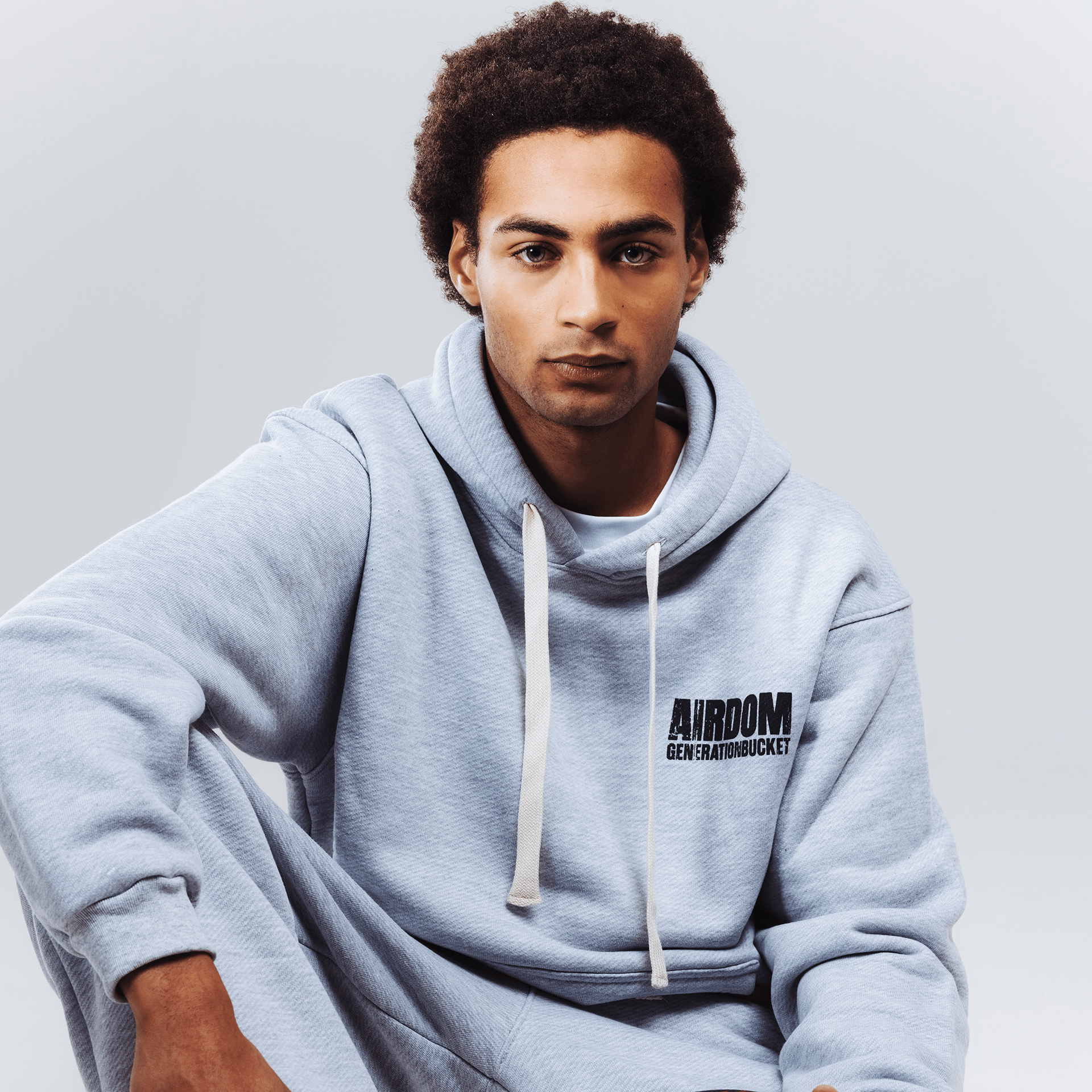 Airdom Buckets Hoodie "Grey"