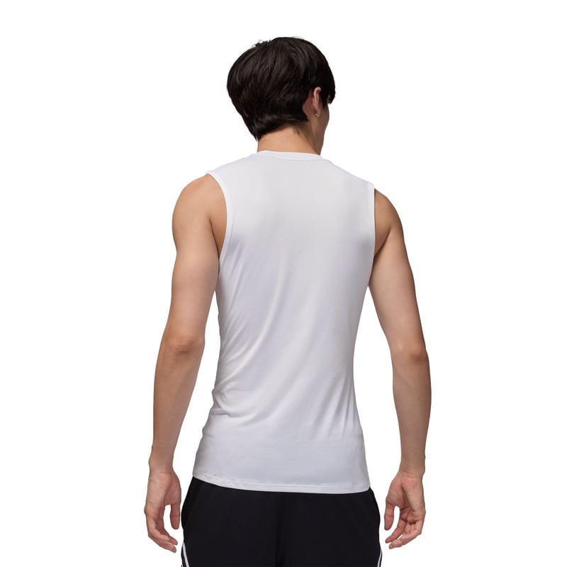 Sport Sleeveless Compression Top "White" 2