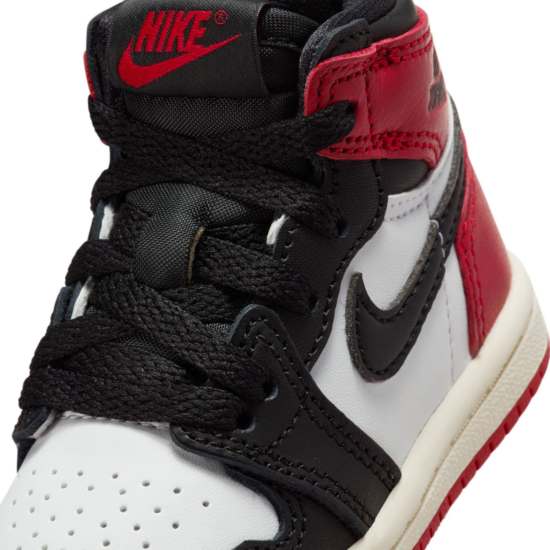 Air Jordan 1 Hi OG "Black Toe" TD