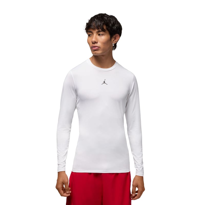 Sport Long Sleeve Baselayer Top "White"