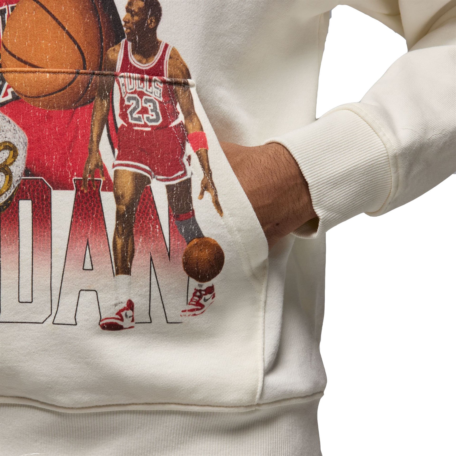 Flight GFX Fleece PO Hoodie "Sail"